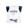 Sequined summer girl t-shirt - white - 110
