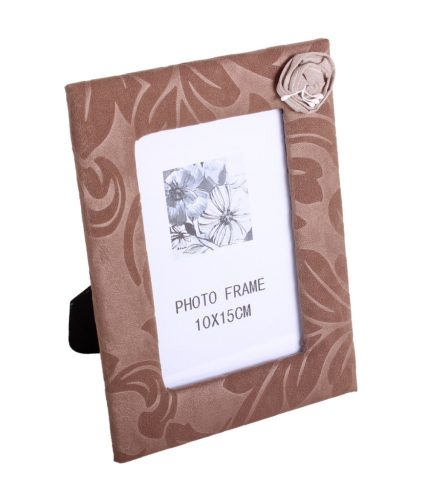 WOODEN PICTURE FRAME BROWN LEAF  20*15