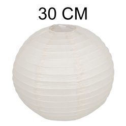 PAPÍRLÁMPÁS GÖMB KRÉM    30