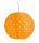 ORG.LANTERN BALL NAVY/DOTS 25