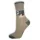 Children's ankle socks - cotton ankle socks - 23-26 - khaki with soccer balls - Evidence