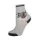 Children's ankle socks - cotton ankle socks - 23-26 - gray with soccer balls - Evidence