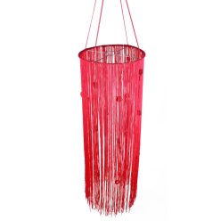 DEK.LAMPION PIROS/VIRÁGDEK.