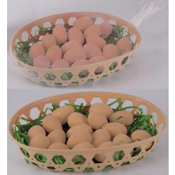 Hunc. Eggs * 18 + basket + grass orange 3