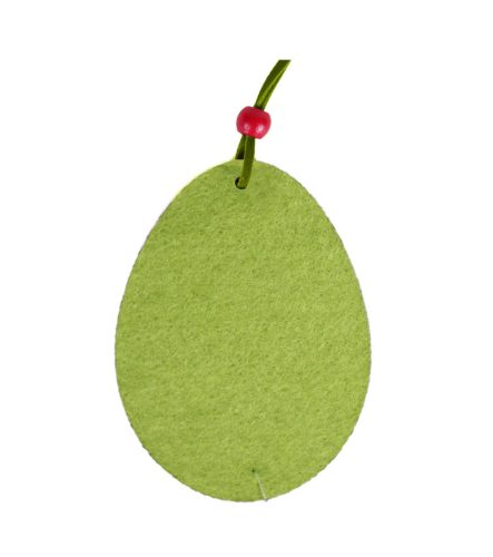 FELT CIRCLE UNDERLAY*4 ROUND FLOWER YELLOW 10