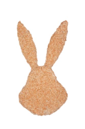 DEK.ROPE RABBIT HEAD ORANGE 20