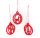 DEK.WOOD BALL DECOR RED3S