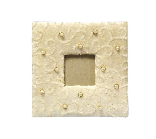PHOTO FRAME WHITE + BERRY 16CM