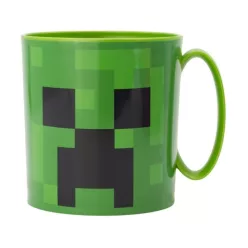MICROWAVE MUG 390 ML MINECRAFT CREEPER GREEN