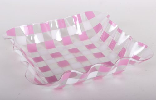 MŰA.TÁL 4SZÖG PINK/FEH.KO18