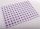 MÜA.PLACEMAT PURPLE/WHITE 42*30