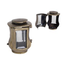 METAL CANDLE CUBE URN 14CM