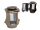 METAL CANDLE CUBE URN 14CM
