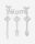 CAST IRON HOOK*3+TOILET+TOWEL WHITE 9*12