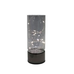 Ü.LANTERN+LIGHT STRAW GRAY7*15