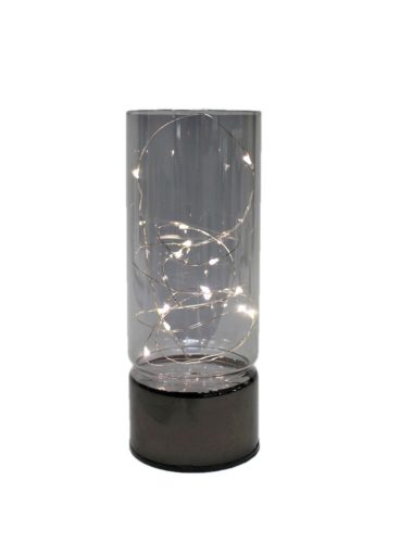 Ü.LANTERN+LIGHT STRAW GRAY7*15