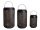 METAL LANTERN*3 BLK/GOLD 26-45