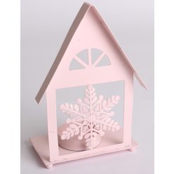 METAL MT.HOUSE+SNOWFLAKE PINK 18.5