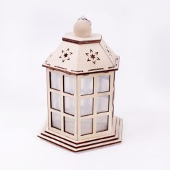 DEK.WOOD LANTERN PAGODA NAT.21