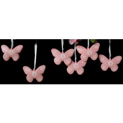 DEK.ART.BUTTERFLY*6 PCS 6CM