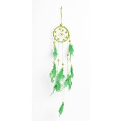 DREAMCATCHER GREEN+FEATHERS 8+35