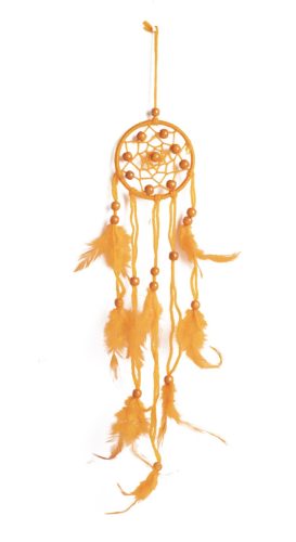 DREAMCATCHER ORANGE+FEATHERS 8+35
