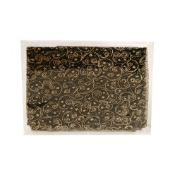 DEK.TABLECLOTH ORG.STAR.BLACK