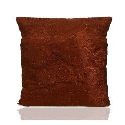 DEK.PILLOW ORG.STAR.BROWN40