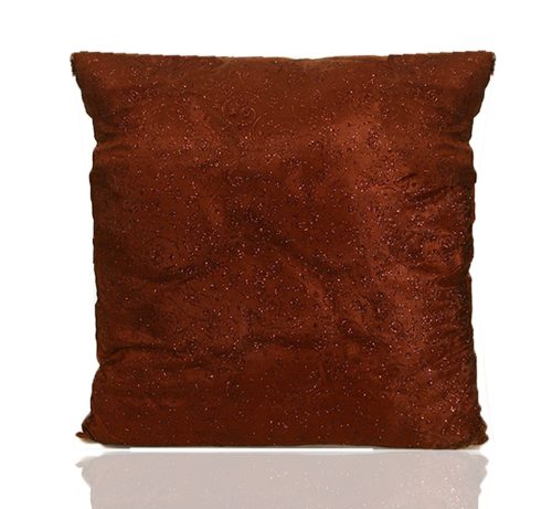 DEK.PILLOW ORG.STAR.BROWN40