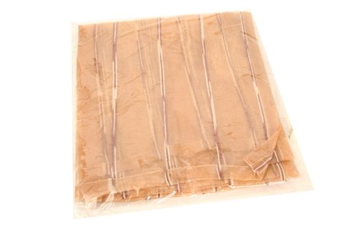 DEK.TABLECLOTH ORG.STAR.BROWN STRIPE