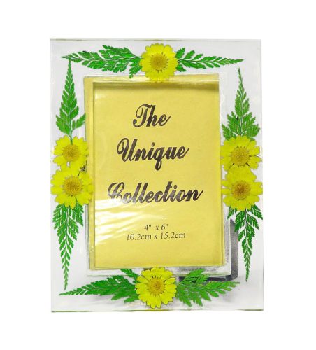 P.PICTURE CUBE YELLOW FLOWER 17