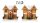 WOODEN TWIN HEADBOARD/FTE+15LED32*33
