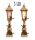 WOODEN STREET LAMP GOLDEN+5 LED 12*60