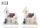 WOODEN HOUSE WHITE RED.BERRY+10LED31