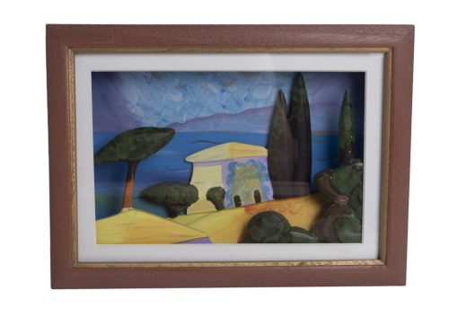 WALL PICTURE /CEDAR/ 2 ROWS