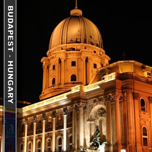 HM.SOUV.BUDAPEST COAT OF ARMS 6*6