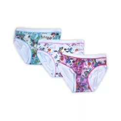 Cotton girl panties - Cottonjersey - 3-piece - Unicorn