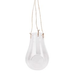 Ü.PEAR TRANSPARENT HANGING.10*15