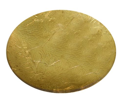 Ü.BOWL ROUND CRUSHED GOLD 15C