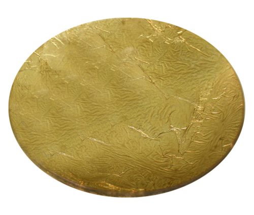 Ü.BOWL ROUND CRUSHED GOLD 20C