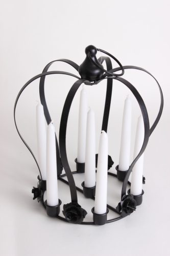 PRESS.METAL GYT.CROWN BLACK29