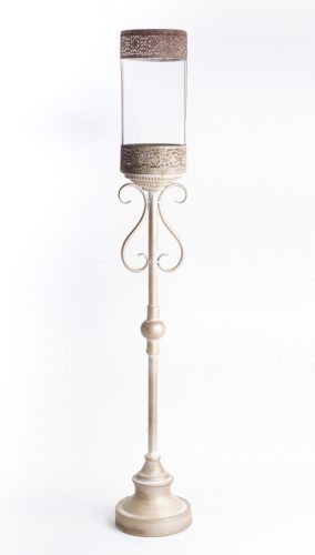 PRESS.METAL MT.STANDING DECOR.BEIGE 92