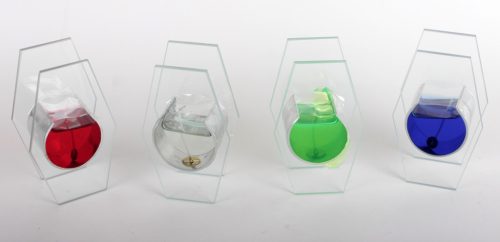 GLASS JAR 6SIDES/ROUND 4S 12