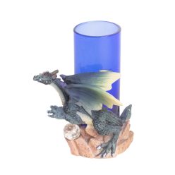 P.DRAGON+GLASS VASE 4S 10CM