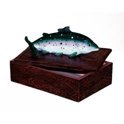 P.SALMON CIGAR BOX 16*10*9