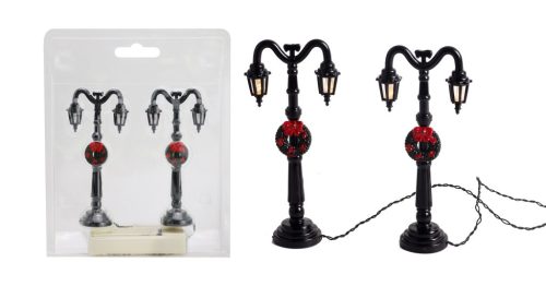 LED CANDLEABRA*2+CANDLE 12CM