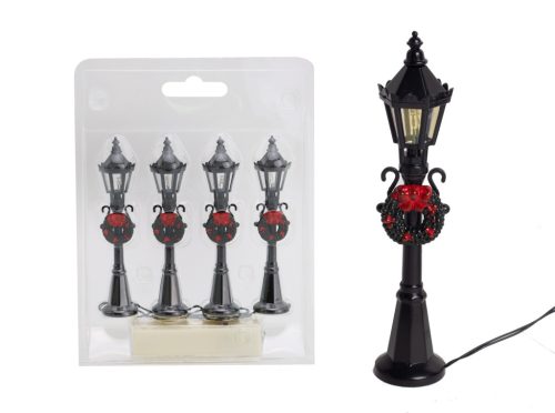 LED CANDLEABRA*4+CANDLE 12CM