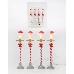 LED CANDLEABRA*4SNOWFLAKE 10