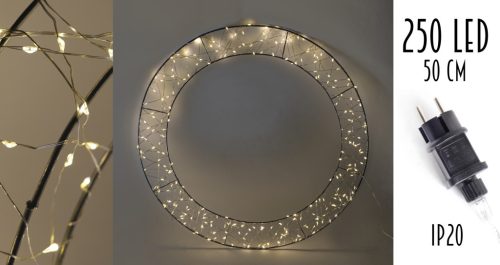 Wire wreath 2D 250L 50
