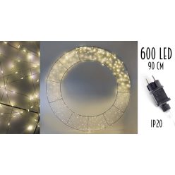 Wire wreath 2D 600L 90